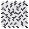 Andova Tiles SAMPLE-Velmo 1 in. x 1.25 in. Glass Mosaic Wall Tile SAM-ANDVEL1016 - alternate 7